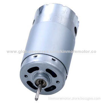 12V DC electrical motor with leaf brush system for motor vehicles